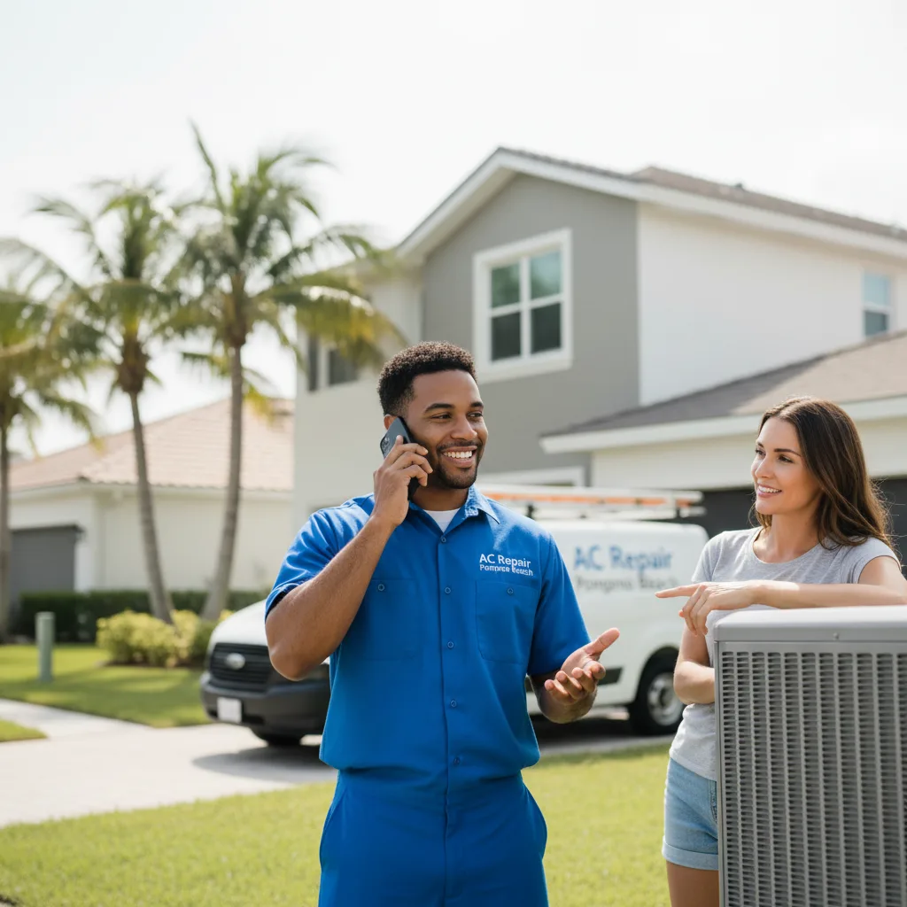 AC Repair Pompano Beach customer support in Calais
